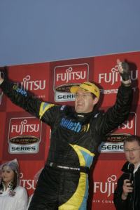 White Takes Second Overall At Oran Park, August 2007.